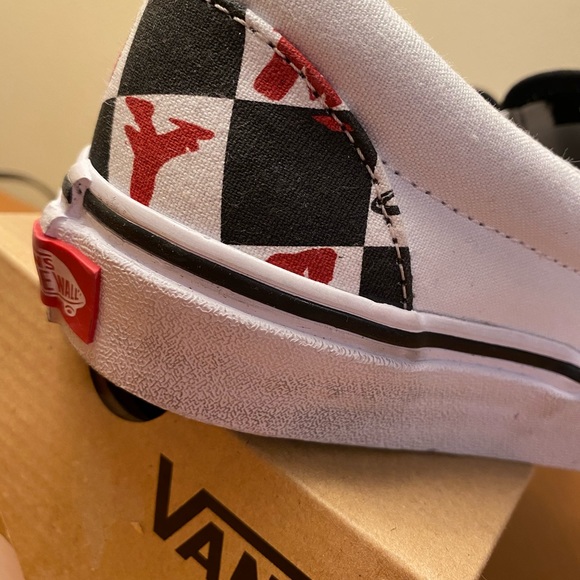 Vivienne Westwood Classic Destroy Slip On Vans - Picture 8 of 8